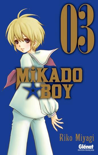 Couverture du livre « Mikado boy Tome 3 » de Riko Miyagi aux éditions Glenat