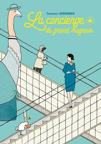 Couverture du livre « La concierge du grand magasin » de Tsuchika Nishimura aux éditions Le Lezard Noir