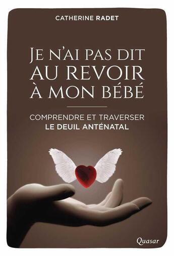 Couverture du livre « Je n'ai pas dit au revoir à mon bébé » de Catherine Radet aux éditions Quasar