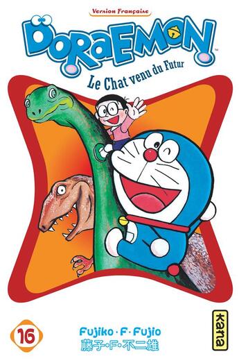 Couverture du livre « Doraemon Tome 16 » de Fujiko Fujio aux éditions Kana