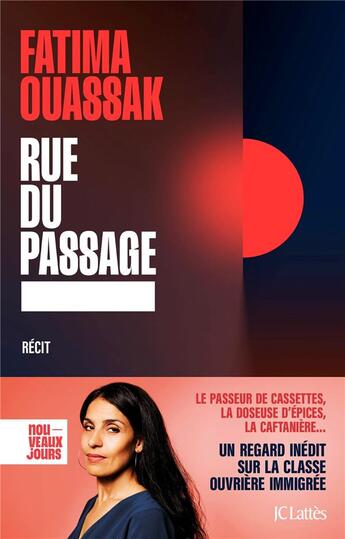 Couverture du livre « Rue du passage » de Fatima Ouassak aux éditions Lattes