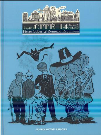 Couverture du livre « Cité 14 - saison 2 : Intégrale t.1 à t.6 » de Pierre Gabus et Romuald Reutimann aux éditions Humanoides Associes