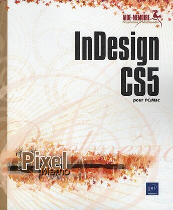 Couverture du livre « InDesign CS5 pour PC/Mac » de  aux éditions Eni