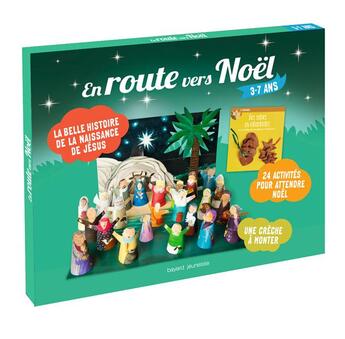 Couverture du livre « En route vers Noël ; coffret » de Simon Kroug aux éditions Bayard Soleil