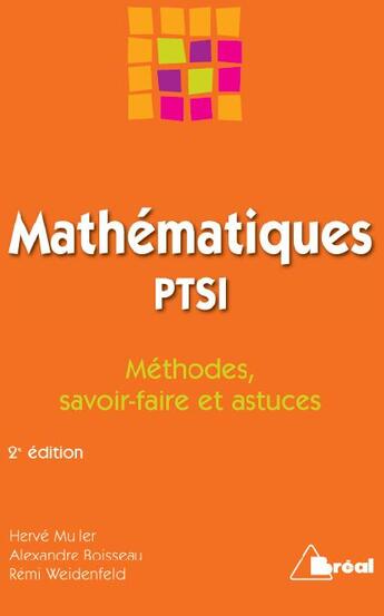 Couverture du livre « Msfa mathematiques ptsi » de Muller aux éditions Breal