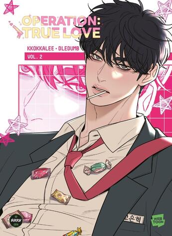 Couverture du livre « Operation True Love Tome 2 » de Kkokkalee et Dledumb aux éditions Sikku Webtoon