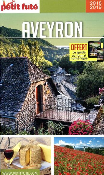 Couverture du livre « Guide petit futé ; départements ; Aveyron (édition 2018/2019) » de  aux éditions Le Petit Fute