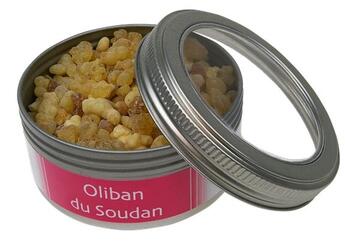 Couverture du livre « Encens oliban du soudan resine naturelle boite 100 g » de  aux éditions Dg-exodif