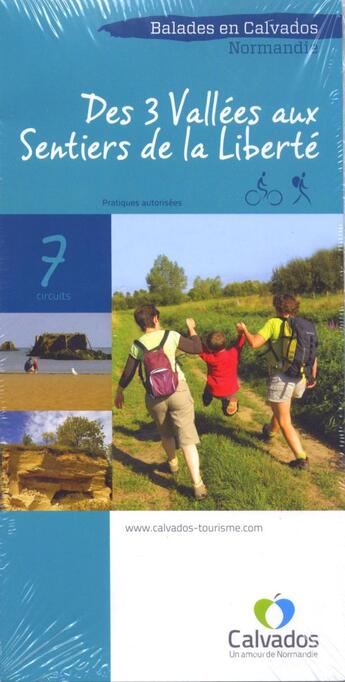 Couverture du livre « R143 des 3 vallees aux sentiers de la liberte » de  aux éditions Calvados