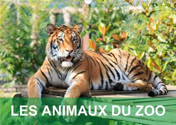 Couverture du livre « Les animaux du zoo calendrier mural 2020 din a3 horizontal - calendrier avec des photos ten » de Giot Cyrielle aux éditions Calvendo