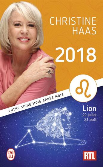 Couverture du livre « Lion 2018 » de Christine Haas aux éditions J'ai Lu