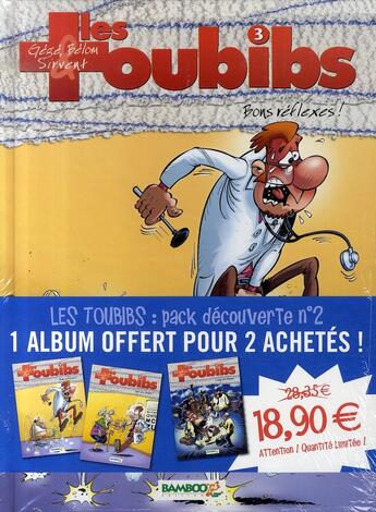 Couverture du livre « Les toubibs ; t.2, t.3, t.5 » de Alain Sirvent et Belom et Gege aux éditions Bamboo