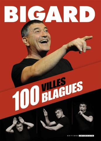 Couverture du livre « Bigard 100 blagues 100 villes » de Bigard Jean-Marie aux éditions Glenat