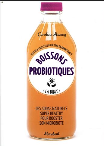 Couverture du livre « Boissons probiotiques » de Fern Green aux éditions Marabout