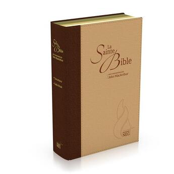 Couverture du livre « Bible » de John Macarthur aux éditions Ste Biblique De Geneve