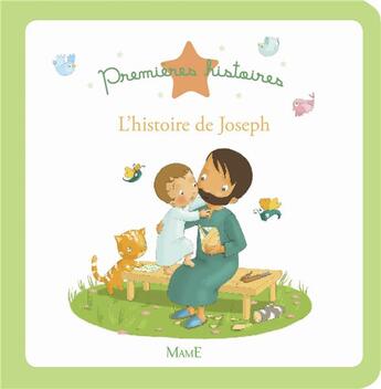 Couverture du livre « L'histoire de Joseph » de Madeleine Brunelet aux éditions Mame