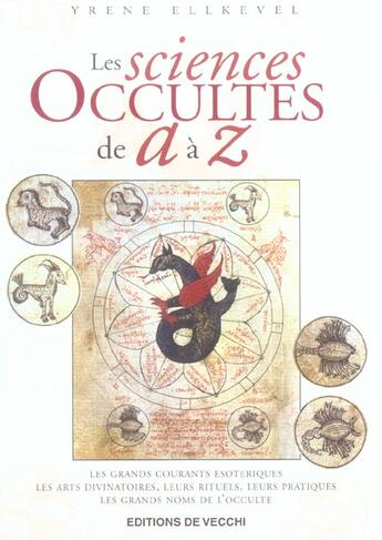 Couverture du livre « Sciences occultes de a a z » de Ellkevel aux éditions De Vecchi