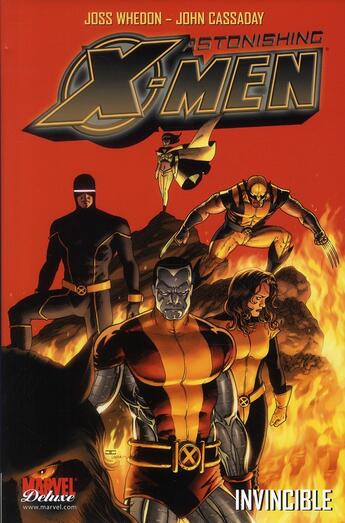 Couverture du livre « Astonishing X-Men t.2 : invincible » de John Cassaday et Joss Whedon aux éditions Panini