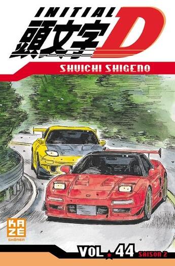 Couverture du livre « Initial D t.44 » de Shuichi Shigeno aux éditions Crunchyroll