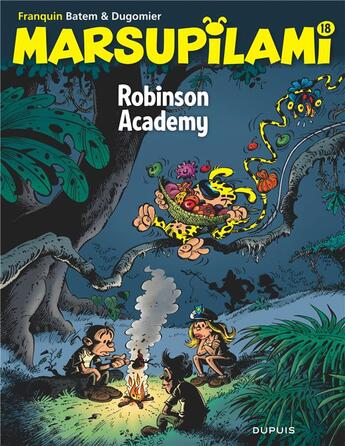 Couverture du livre « Marsupilami Tome 18 : Robinson Academy » de Batem et Vincent Dugomier et Franquin aux éditions Dupuis