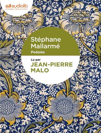 Couverture du livre « Poesies - livre audio 1 cd audio » de Stephane Mallarme aux éditions Audiolib