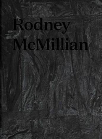 Couverture du livre « Rodney Mcmillian (fall 2016) » de  aux éditions Dap Artbook