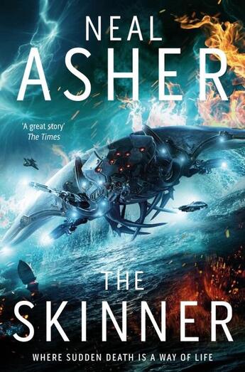 Couverture du livre « THE SKINNER » de Neal Asher aux éditions Tor Books