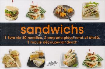 Couverture du livre « Sandwichs ; mini-coffret » de Melanie Martin aux éditions Hachette Pratique