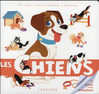 Couverture du livre « Les chiens » de Emilie Gillet et Shiilia aux éditions Larousse