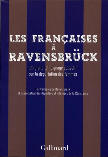 Couverture du livre « Les francaises a ravensbruck » de  aux éditions Gallimard