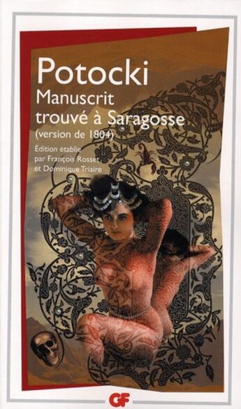 Couverture du livre « Manuscrit trouvé à Saragosse (1804) » de Jean Potocki aux éditions Flammarion