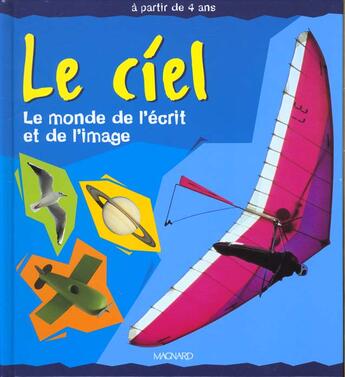 Couverture du livre « La ciel ; grande section ; livre documentaire » de Garcia aux éditions Magnard