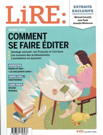 Couverture du livre « Lire - le magazine des livres et des ecrivains - mars 2019 » de Collectif Lire aux éditions L'opportun