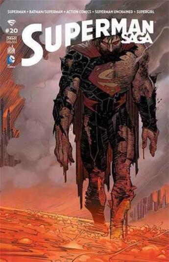 Couverture du livre « Superman Saga 20 » de Geoff Johns et John Jr Romita aux éditions Urban Comics Press