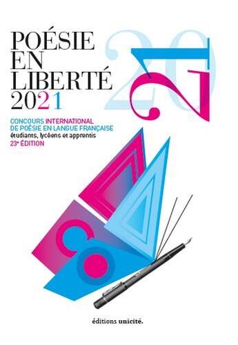 Couverture du livre « Poésie en liberté 2021 » de  aux éditions Unicite
