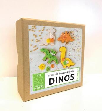 Couverture du livre « La fabrique à biscuit : dinos » de  aux éditions Marabout