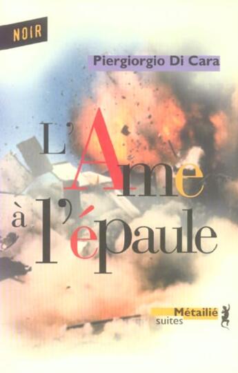 Couverture du livre « L'âme d'un flic » de Piergiorgio Di Cara aux éditions Metailie