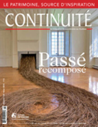 Couverture du livre « Continuité. No. 143, Hiver 2015 » de Eric Gauthier et Yves Hebert et Lydia Bouchard et Normand Pratte et Marie-Josee Deschenes et Bernard Serge Gagne et David Paradis et D aux éditions Editions Continuite