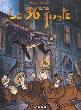 Couverture du livre « Le 36ème juste Tome 2 ; a l'ombre de la nuit » de Dumouilla/Uchlinger aux éditions Paquet