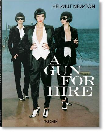 Couverture du livre « A gun for hire » de Helmut Newton aux éditions Taschen