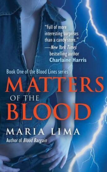 Couverture du livre « Matters of the Blood » de Lima Maria aux éditions Pocket Books