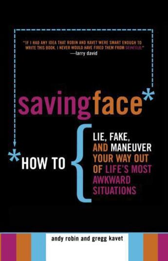 Couverture du livre « Saving Face » de Kavet Gregg aux éditions Gallery Books