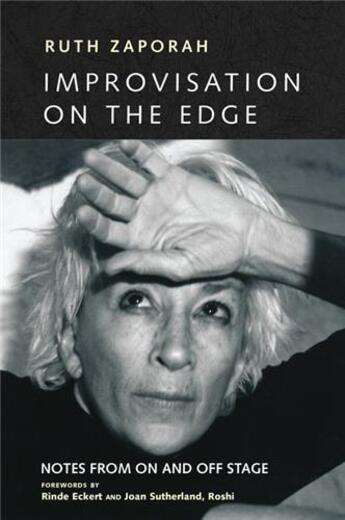 Couverture du livre « Improvisation on the edge - notes from on and off stage » de Zaporah Ruth aux éditions Random House Us