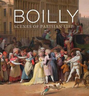 Couverture du livre « Boilly-scenes of parisian life » de Whitlim-Cooper aux éditions Yale Uk