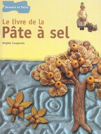 Couverture du livre « Le Livre De La Pate A Sel, Figurines Et Decors » de Brigitte Casagranda aux éditions Dessain Et Tolra