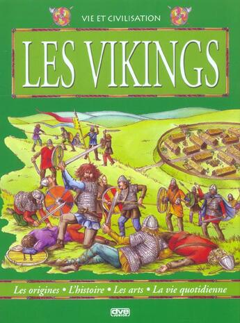 Couverture du livre « Les vickings » de  aux éditions De Vecchi