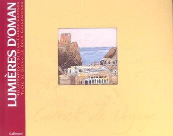 Couverture du livre « Lumieres d'oman » de Crosson/Le Cour Gran aux éditions Gallimard-loisirs