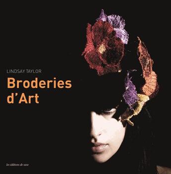 Couverture du livre « Broderies d'art » de Lindsay Taylor aux éditions De Saxe