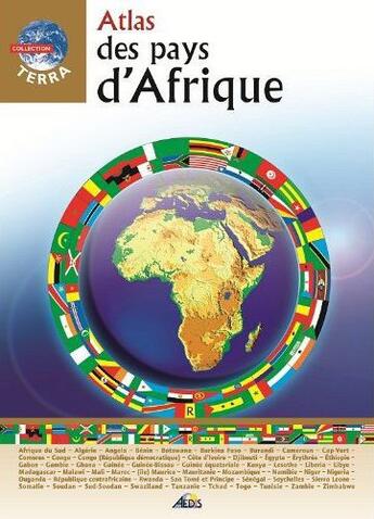 Couverture du livre « Atlas des pays d'Afrique » de  aux éditions Aedis
