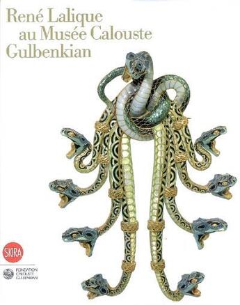 Couverture du livre « René Lalique au Musée Calouste Gulbenkian » de Passos Leite Marie F aux éditions Skira